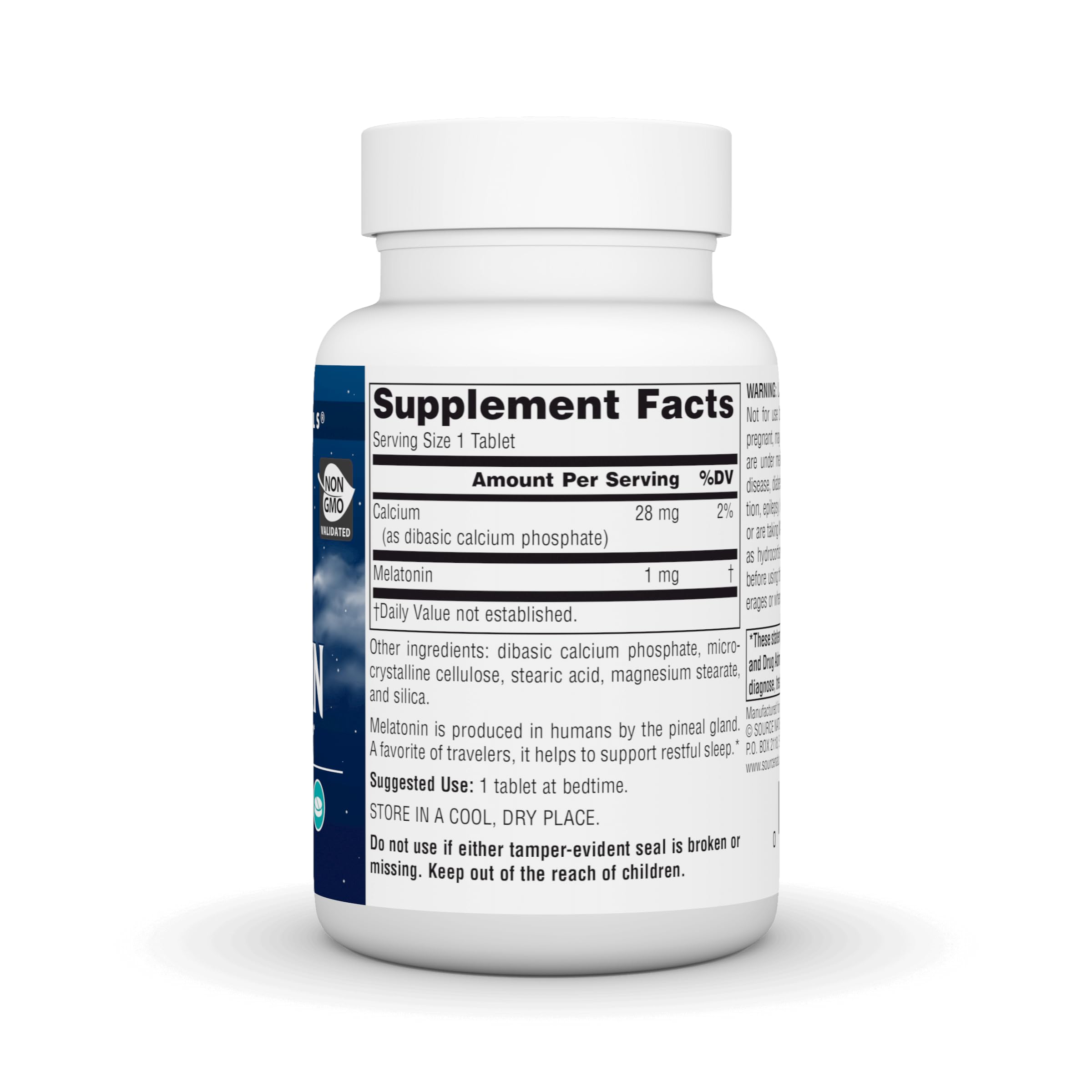 Foto 3 pulgar | Suplemento Source Naturals Sleep Science Melatonina 1 Mg 300 Comprimidos - Venta Internacional
