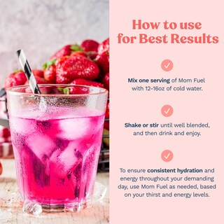 Foto 3 | Mezcla De Bebidas Electrolíticas Mommy Knows Best Mom Fuel For Moms - Venta Internacional.