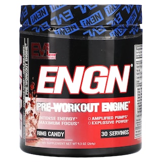 Foto 1 | Caramelos Evlution Nutrition Engn Ring Para Antes Del Entrenamiento, 264 G - Venta Internacional.