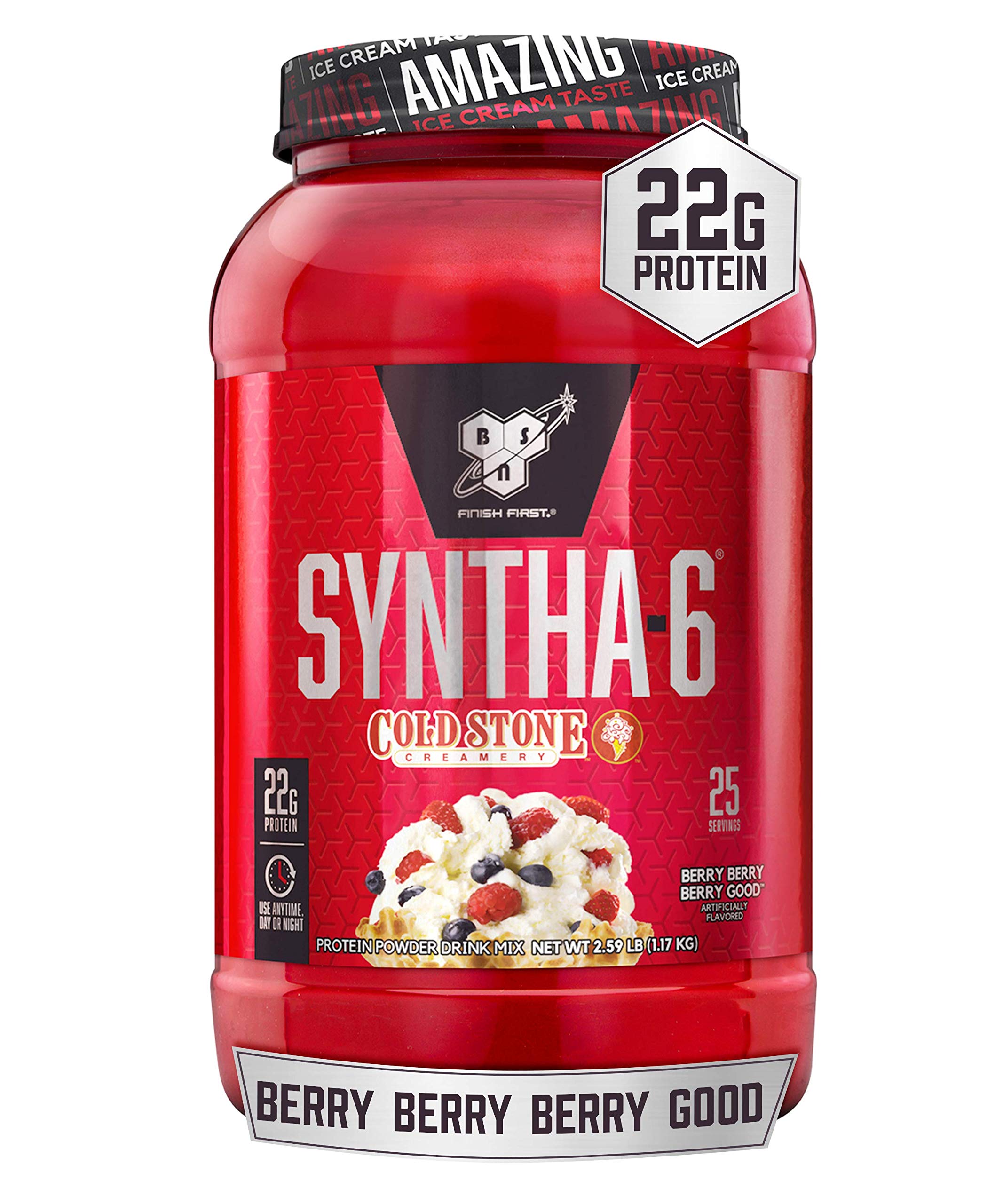 Foto 2 pulgar | Proteína En Polvo Bsn Syntha-6 Berry Berry Good 25 Porciones - Venta Internacional.