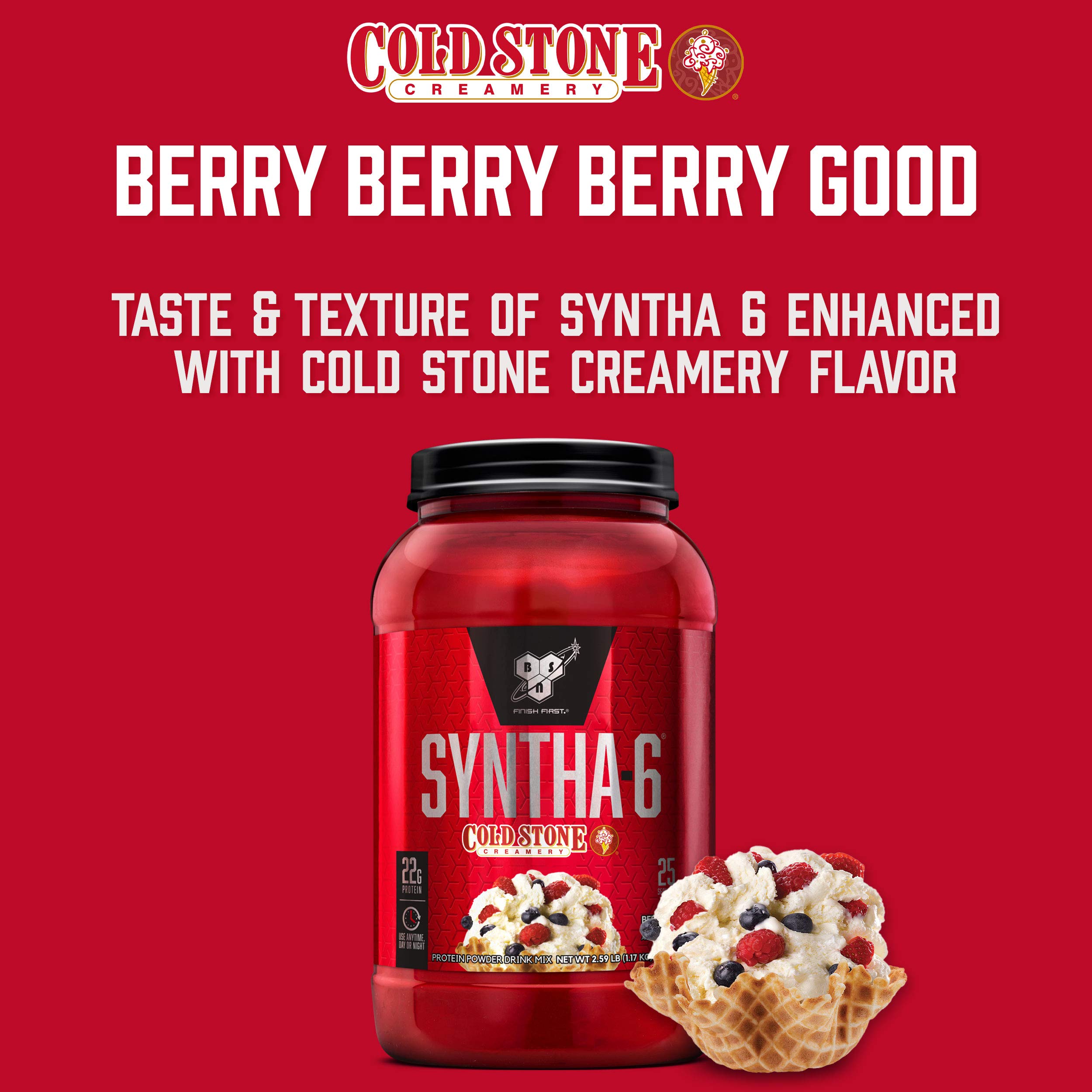 Foto 3 pulgar | Proteína En Polvo Bsn Syntha-6 Berry Berry Good 25 Porciones - Venta Internacional.