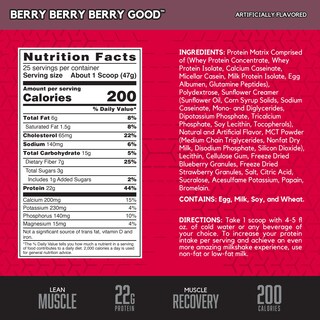 Foto 3 | Proteína En Polvo Bsn Syntha-6 Berry Berry Good 25 Porciones - Venta Internacional.