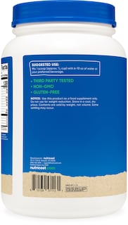 Foto 4 | Proteína En Polvo Nutricost Organic Whey Chocolate Con Cacahuete, 2 Kg - Venta Internacional.