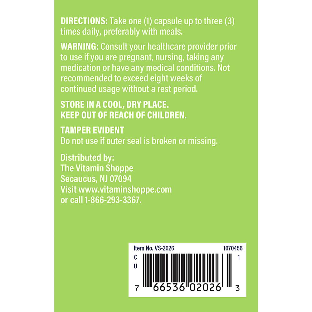 Foto 4 | Suplemento The Vitamin Shoppe Echinacea 400 Mg 300 Cápsulas - Venta Internacional.