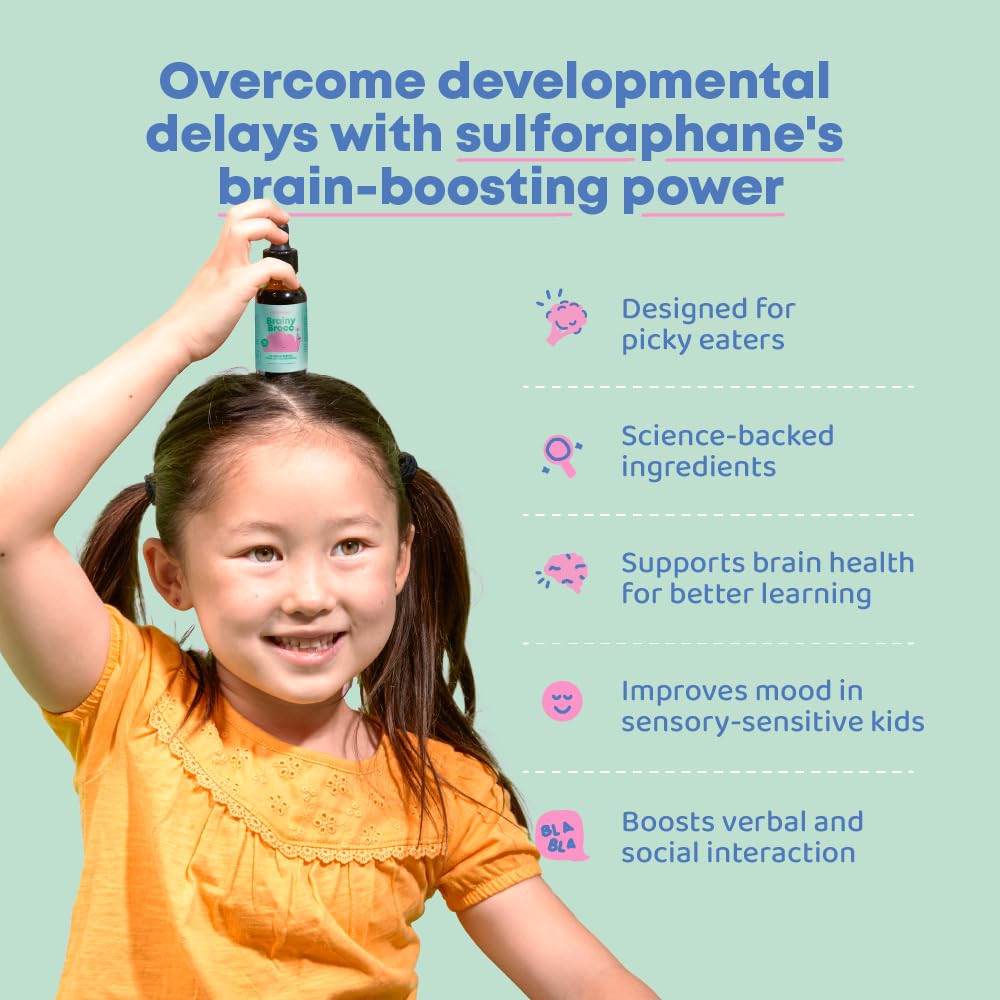 Foto 3 pulgar | Suplemento Joyspring Brainybrocc Sulforafano Y Bacopa Kids - Venta Internacional.