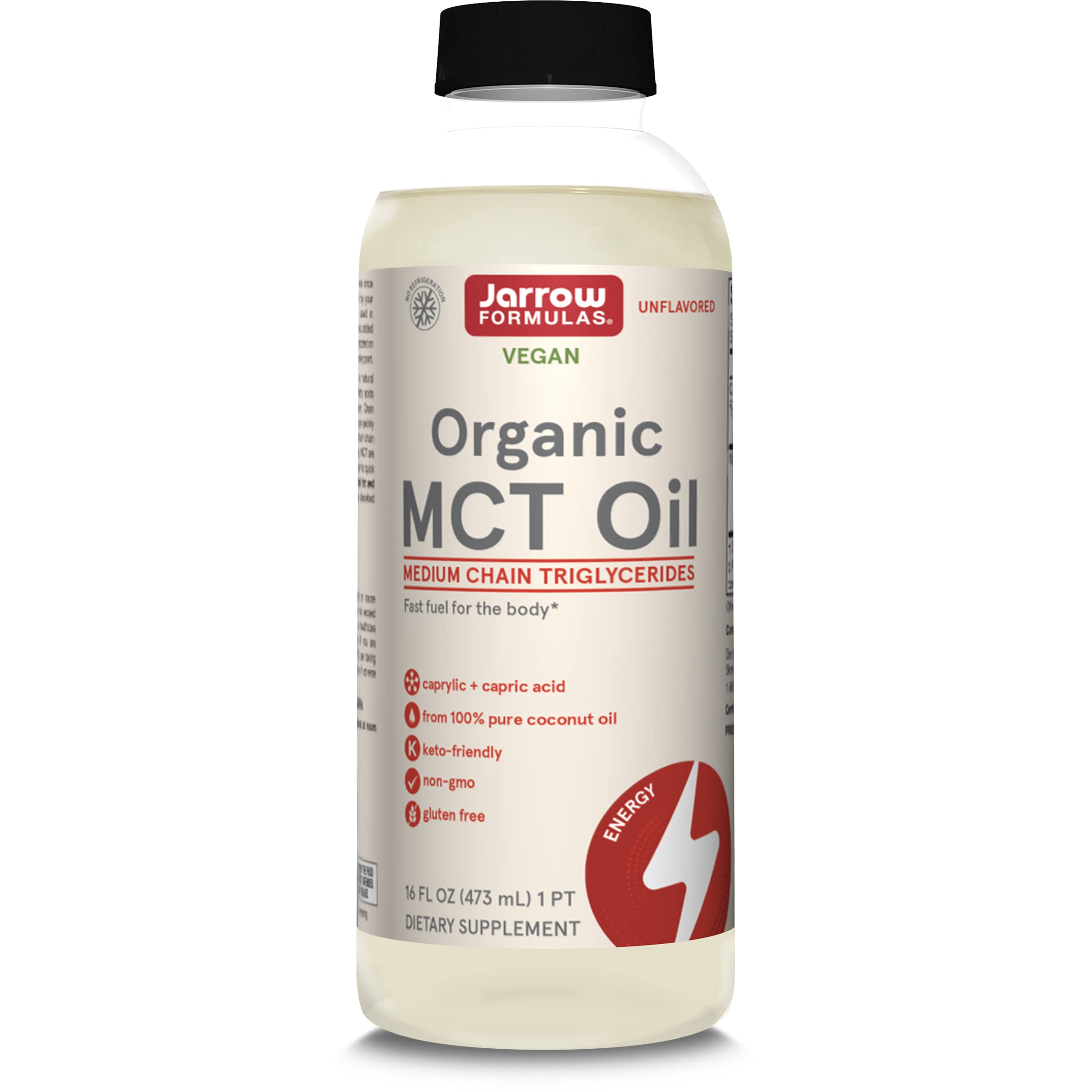 Foto 2 pulgar | Suplemento De Aceite Mct Orgánico Jarrow Formulas, 473 Ml, Sin Sabor - Venta Internacional.