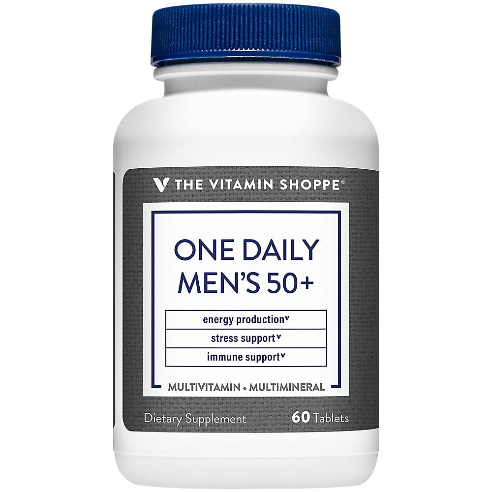 Foto 2 pulgar | Multivitamínico The Vitamin Shoppe One Daily Para Hombres, 50 O Más De 60 Comprimidos - Venta Internacional.
