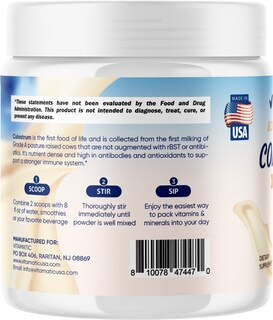 Foto 3 | Suplemento Vitamático De Calostro Bovino En Polvo Para 30 Porciones - Venta Internacional.