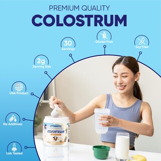 Foto 5 | Suplemento Vitamático De Calostro Bovino En Polvo Para 30 Porciones - Venta Internacional.
