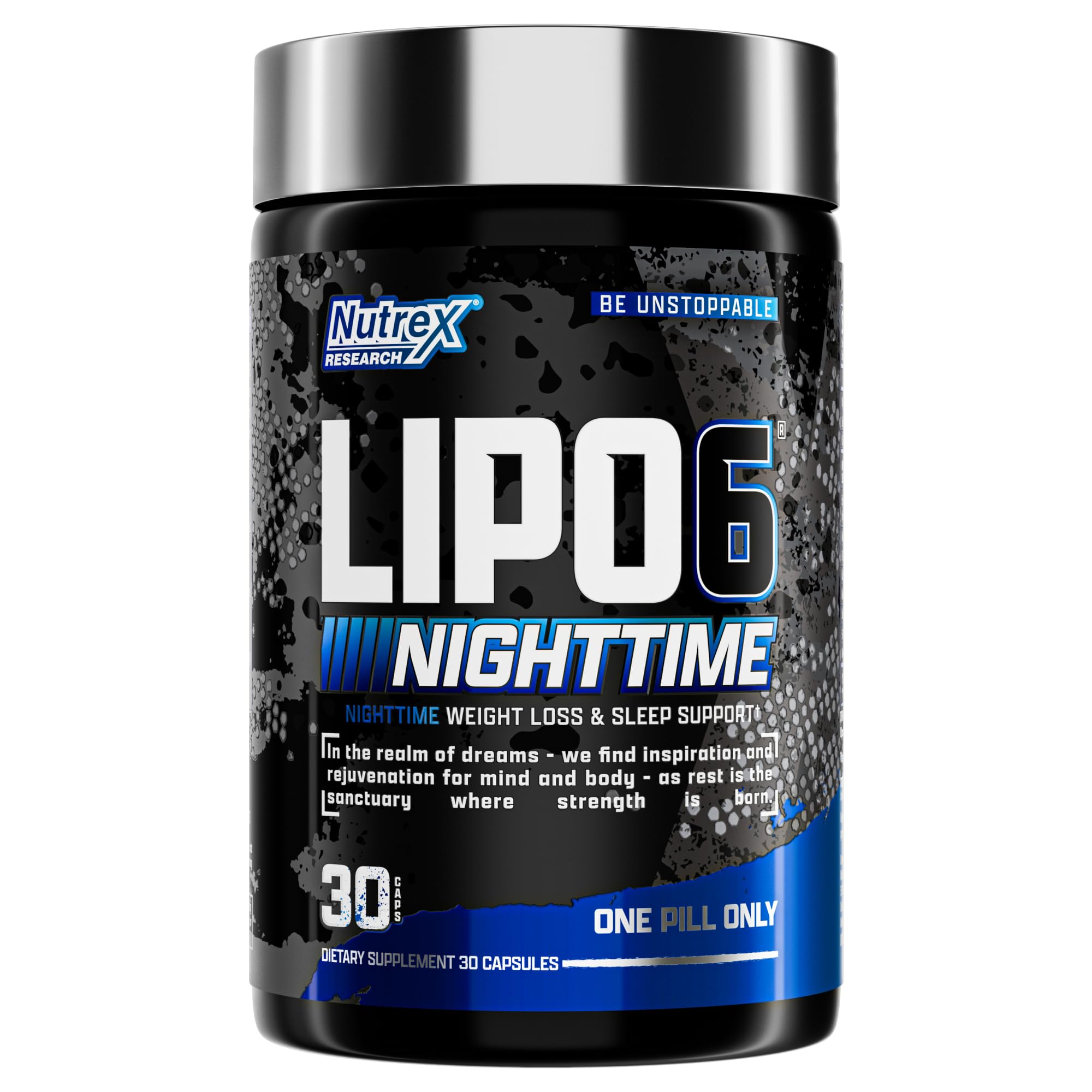 Foto 2 pulgar | Suplemento Nutrex Lipo 6, Quemador De Grasa Nocturno, 30 Porciones - Venta Internacional.