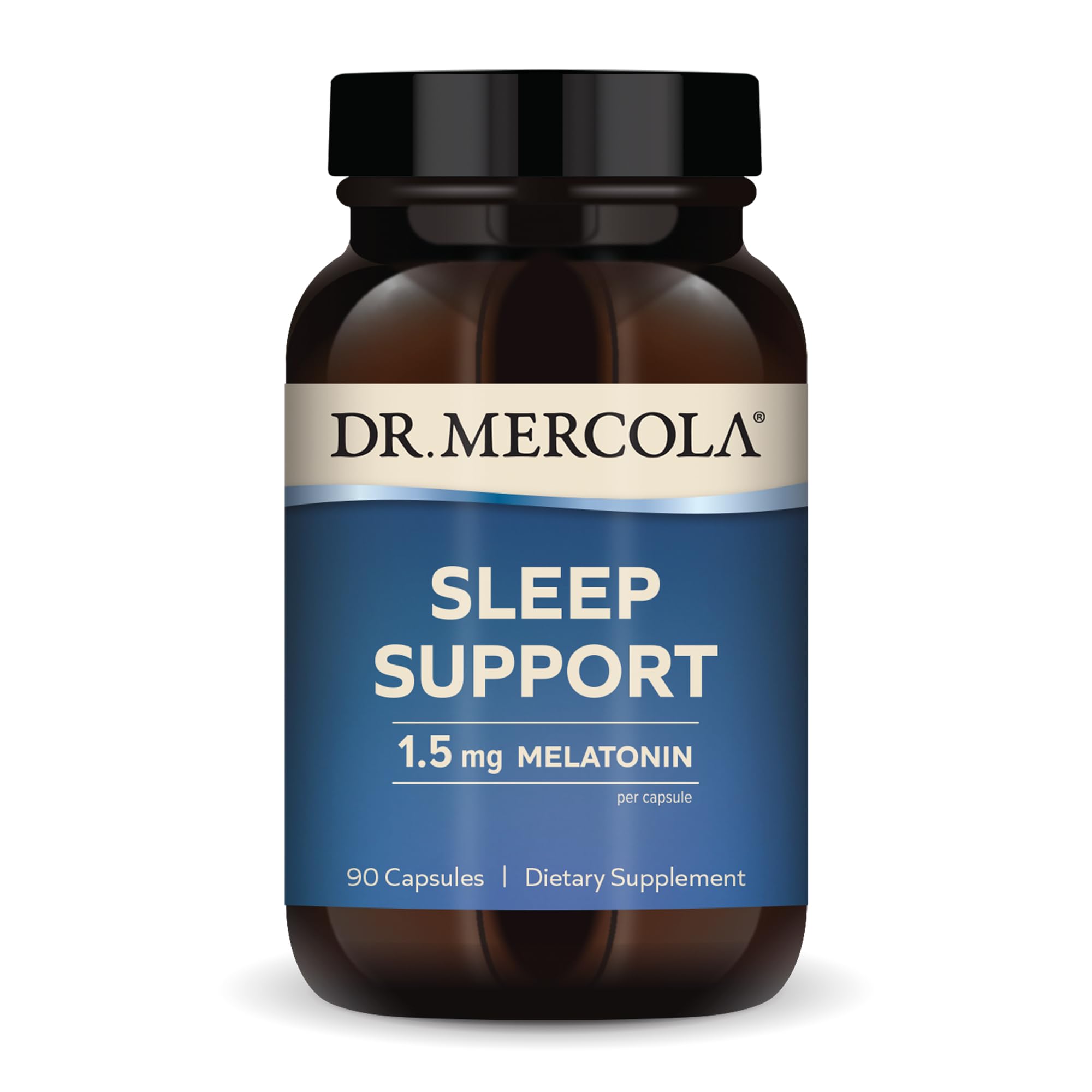 Foto 2 pulgar | Suplemento Dr. Mercola Sleep Support 1,5 Mg De Melatonina 90 Cápsulas - Venta Internacional.