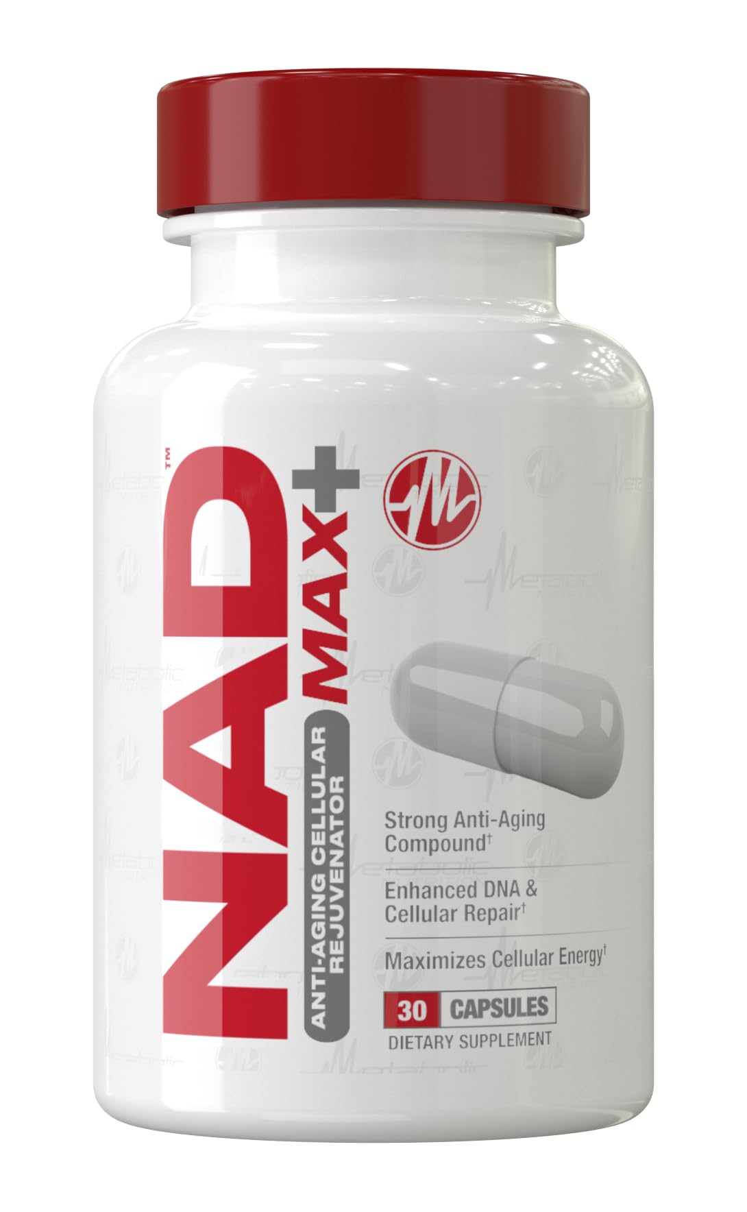 Foto 2 pulgar | Suplemento De Nutrición Metabólica Nad Max Plus+ En Cápsulas De 450 Mg - Venta Internacional.