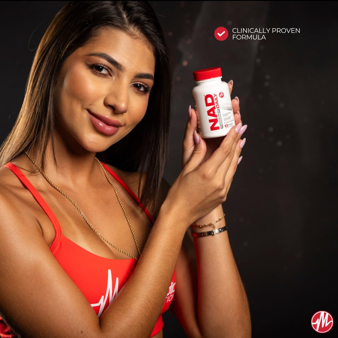 Foto 4 pulgar | Suplemento De Nutrición Metabólica Nad Max Plus+ En Cápsulas De 450 Mg - Venta Internacional.