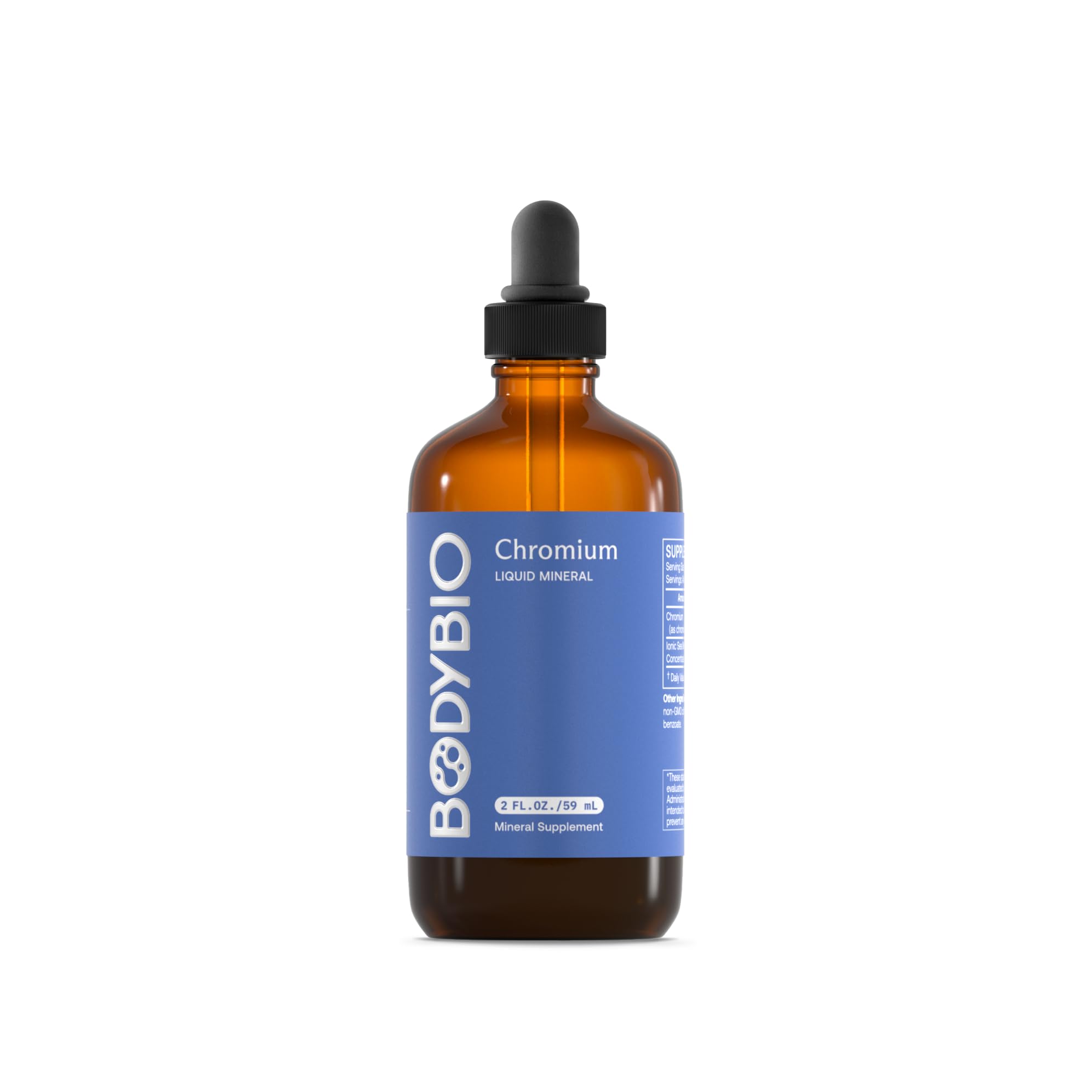 Foto 2 pulgar | Suplemento Mineral Líquido Bodybio Chromium #5 60ml - Venta Internacional.