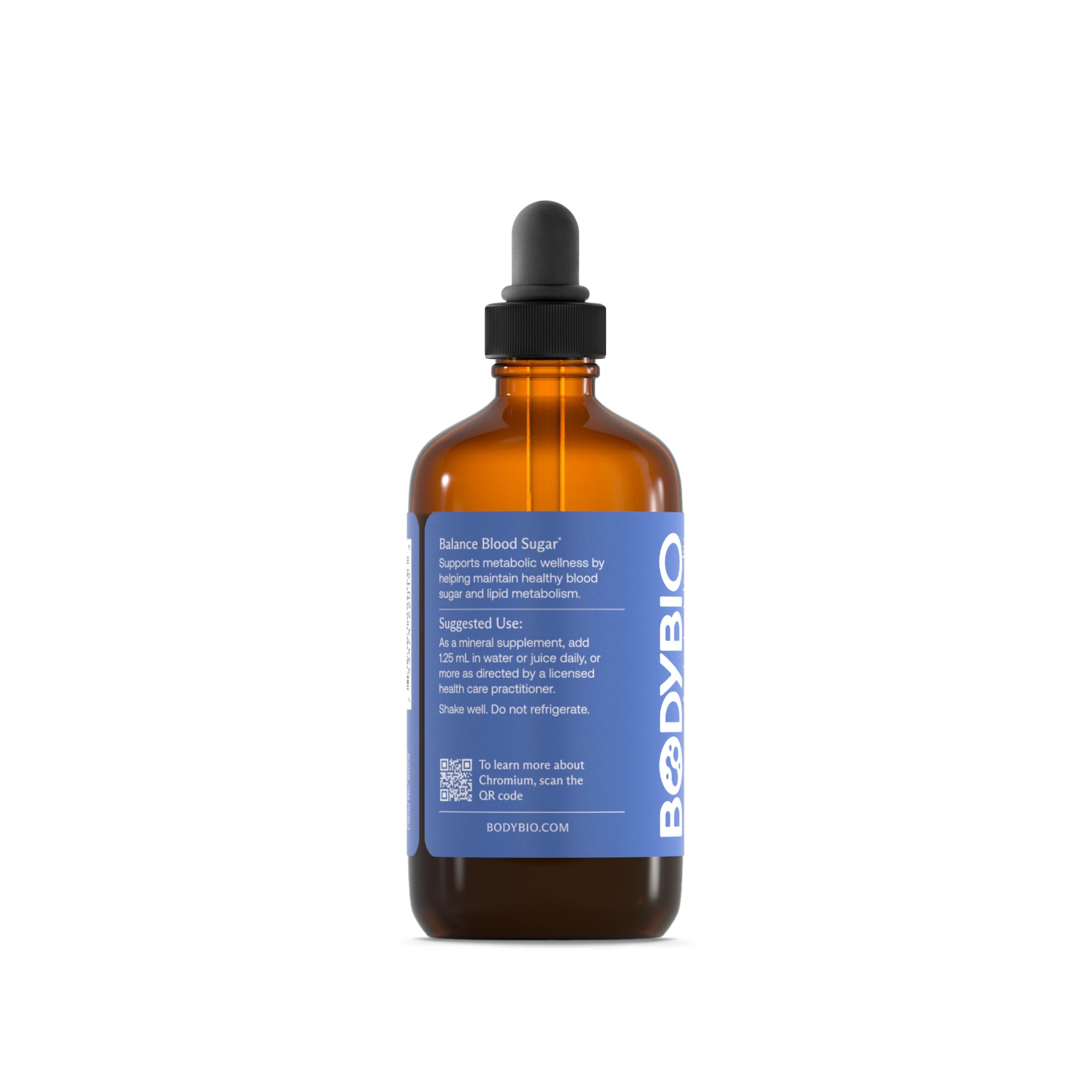 Foto 4 pulgar | Suplemento Mineral Líquido Bodybio Chromium #5 60ml - Venta Internacional.