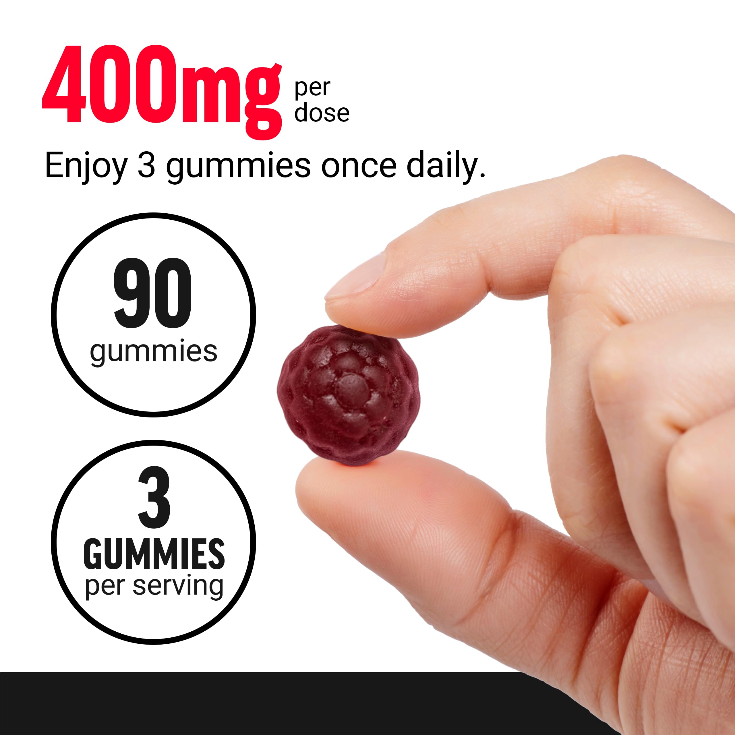 Foto 5 pulgar | Suplemento De Gomitas Force Factor Longjack Tongkat Ali, 90 Unidades - Venta Internacional.