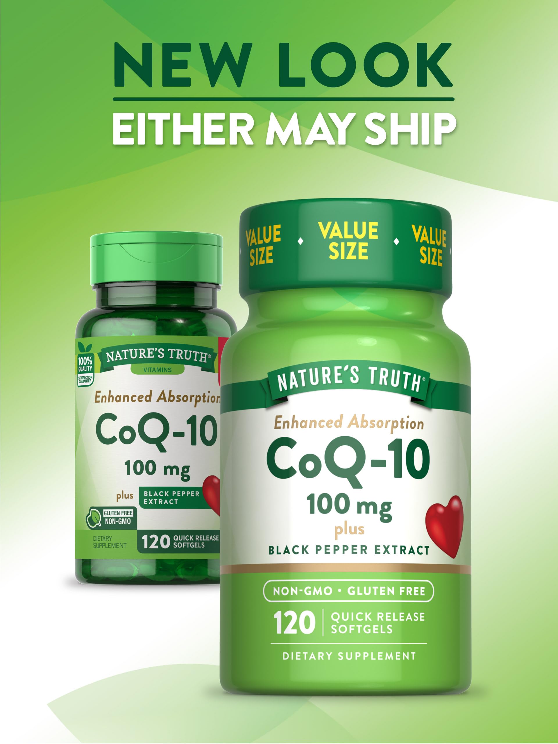 Foto 4 pulgar | Suplemento Nature's Truth Coq10 100 Mg 120 Cápsulas Blandas - Venta Internacional.