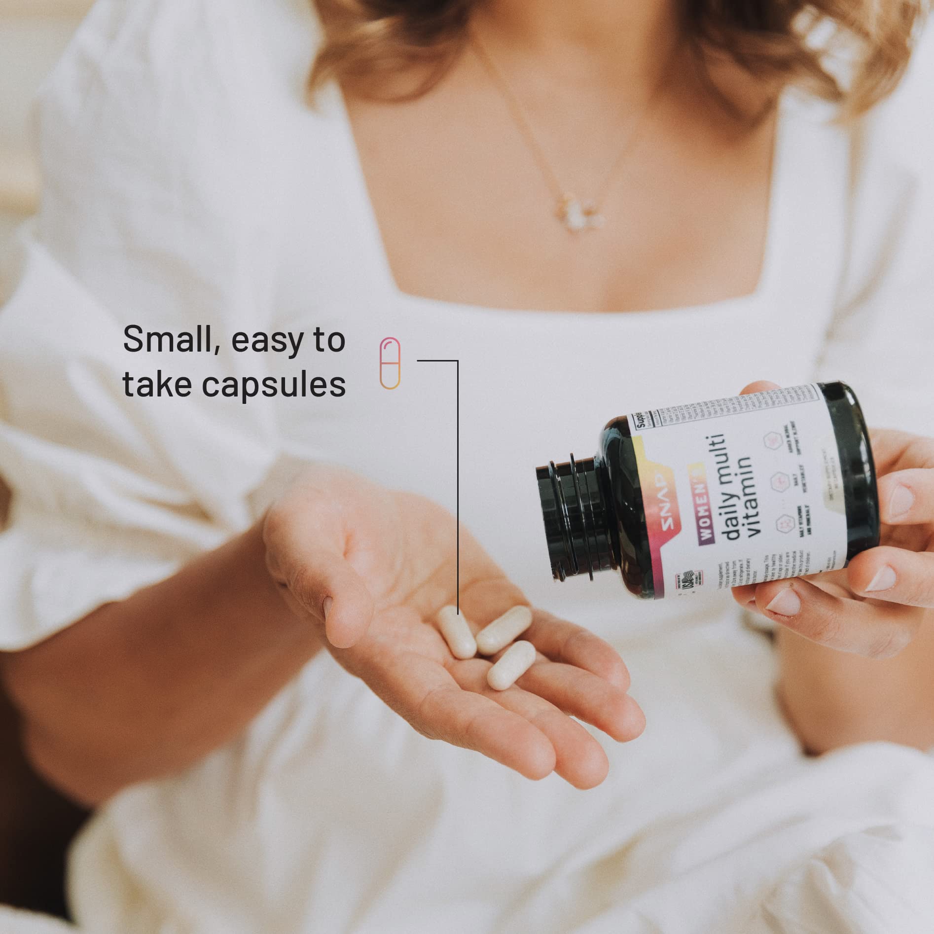 Foto 5 pulgar | Suplementos Snap Supplements, Multivitamínicos Diarios Para Mujeres - Venta Internacional.