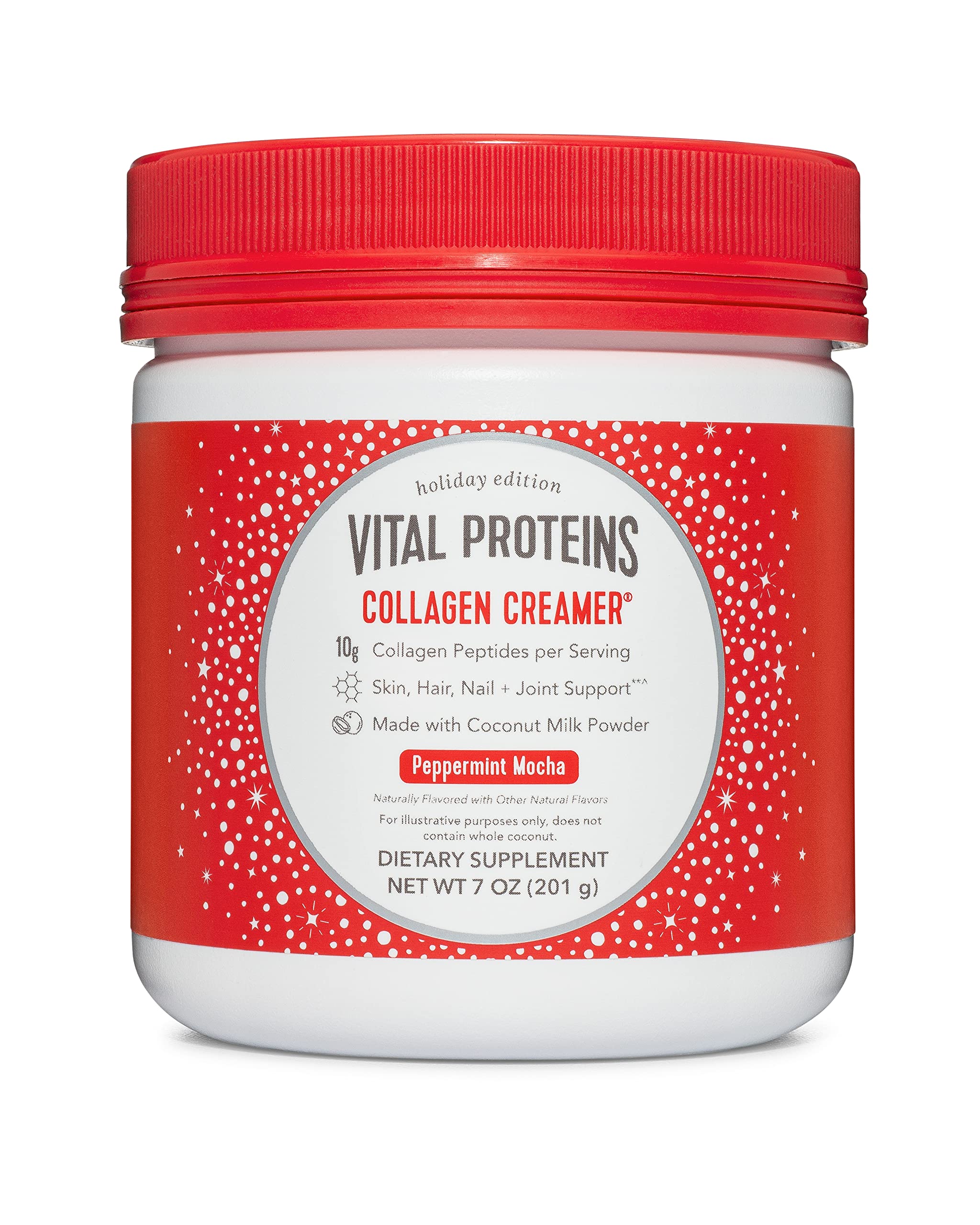 Foto 2 pulgar | Crema De Colágeno Vital Proteins Peppermint Mocha 200 Ml - Venta Internacional.