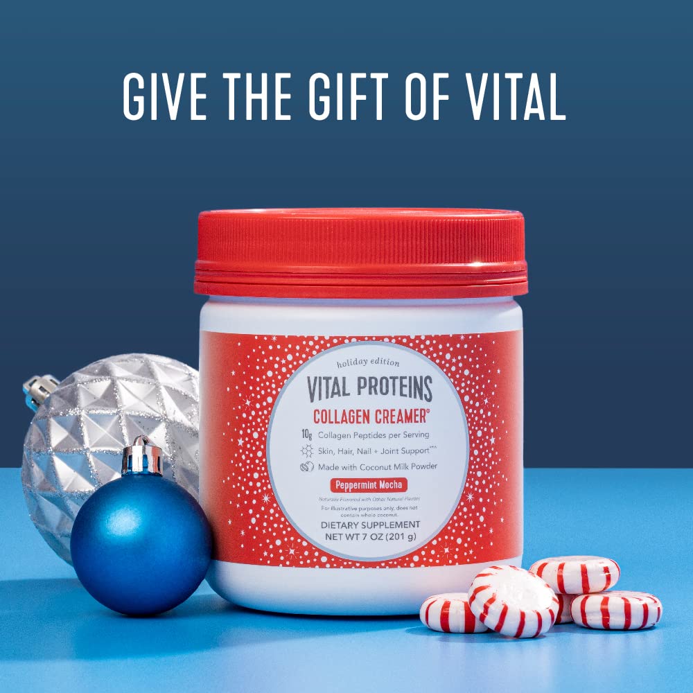 Foto 5 | Crema De Colágeno Vital Proteins Peppermint Mocha 200 Ml - Venta Internacional.