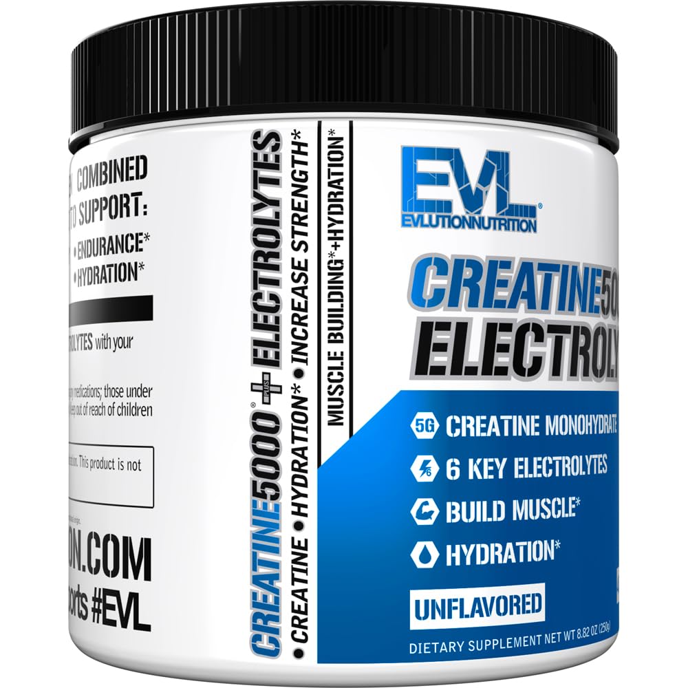Foto 4 | Suplemento De Creatina De Más De 5000 Electrolitos De Evlution Nutrition - Venta Internacional.