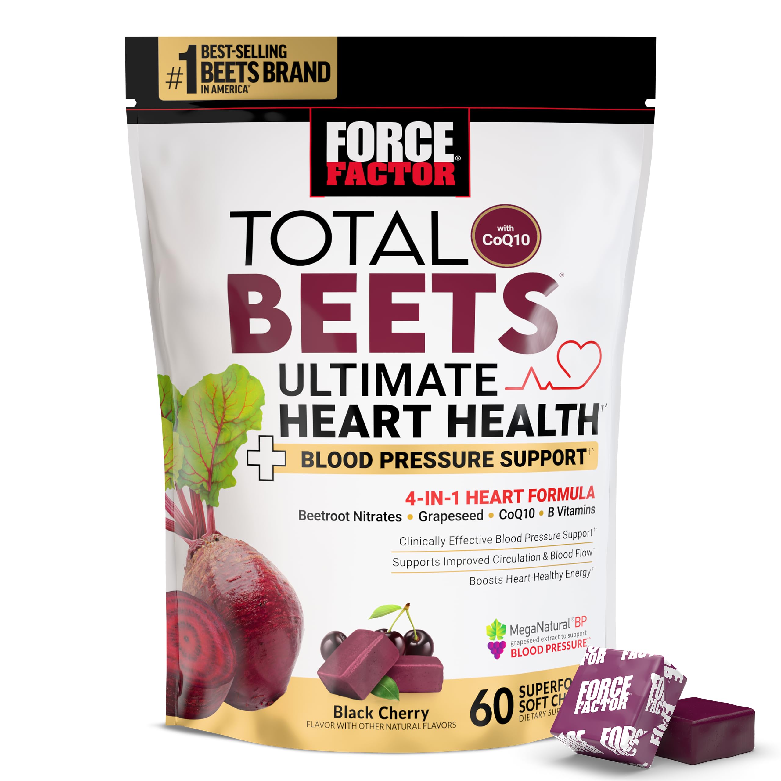 Foto 1 | Suplemento Force Factor Total Beets: Lo Mejor Para La Salud Del Corazón - Venta Internacional.