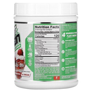 Foto 2 | Proteína Vegetal Nutrex Research Natural Series Fresas 536 G - Venta Internacional.