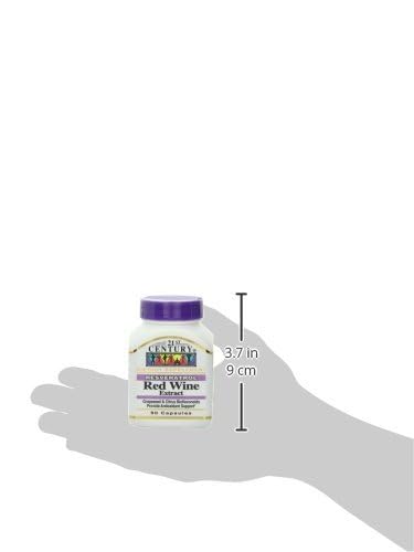 Foto 6 pulgar | Suplemento De Resveratrol Del Siglo Xxi: Extracto De Vino Tinto, 90 Cápsulas - Venta Internacional.