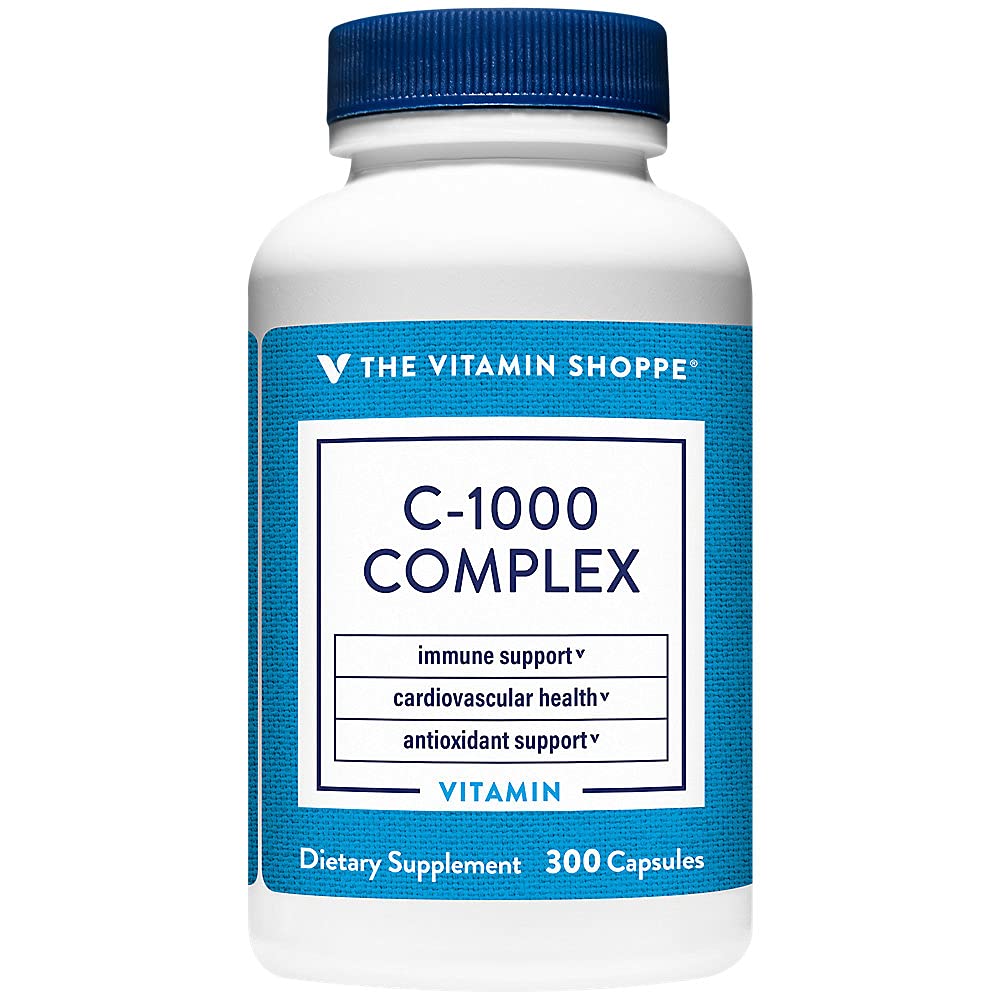 Foto 3 pulgar | Complementa El Complejo Vitamin Shoppe C-1000 De 1000 Mg (300 Cápsulas) - Venta Internacional.