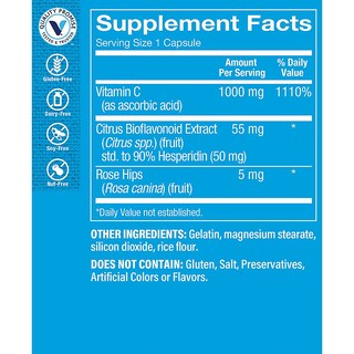 Foto 3 | Complementa El Complejo Vitamin Shoppe C-1000 De 1000 Mg (300 Cápsulas) - Venta Internacional.