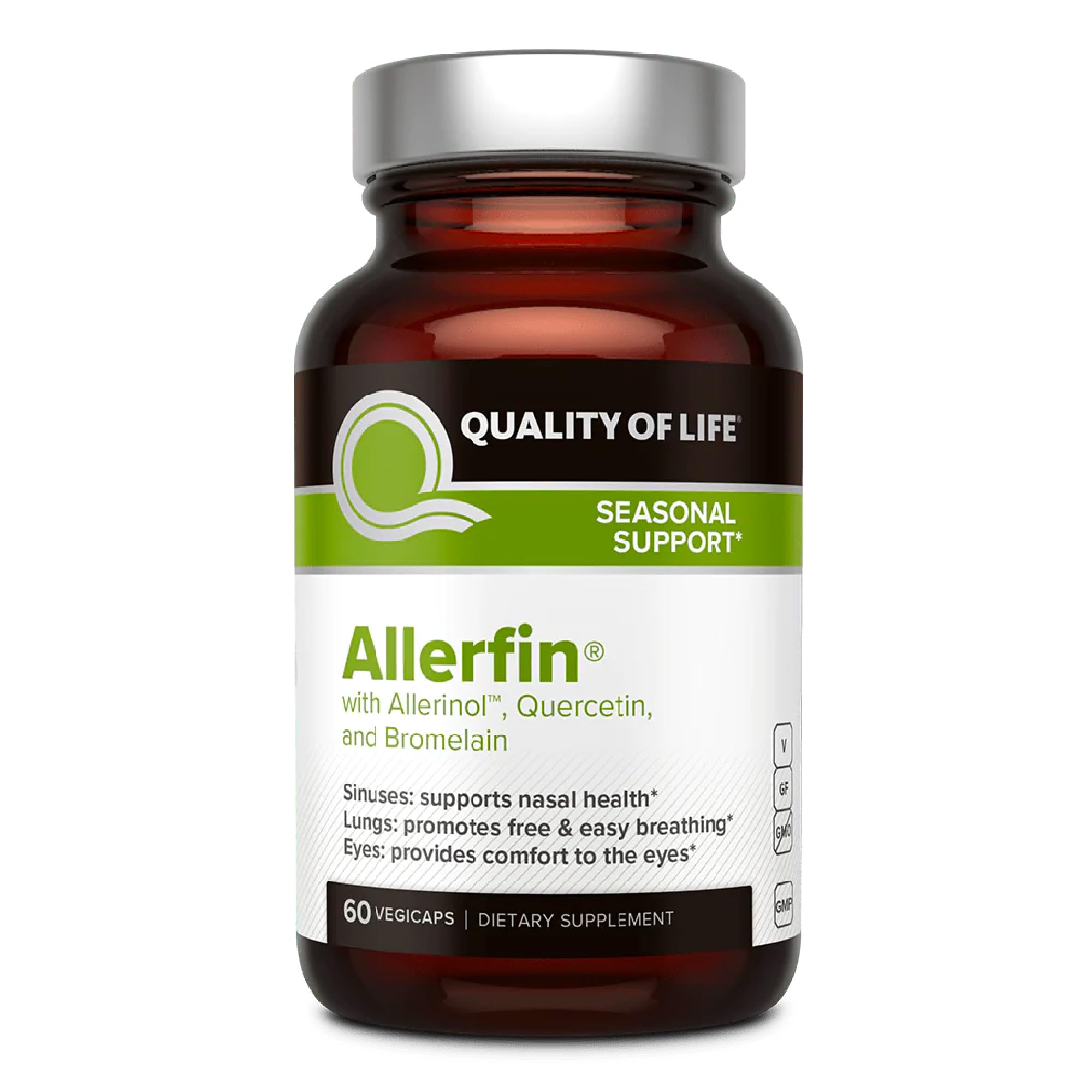 Foto 1 | Suplemento Quality Of Life Premium Sinus Relief 60 Cápsulas - Venta Internacional.