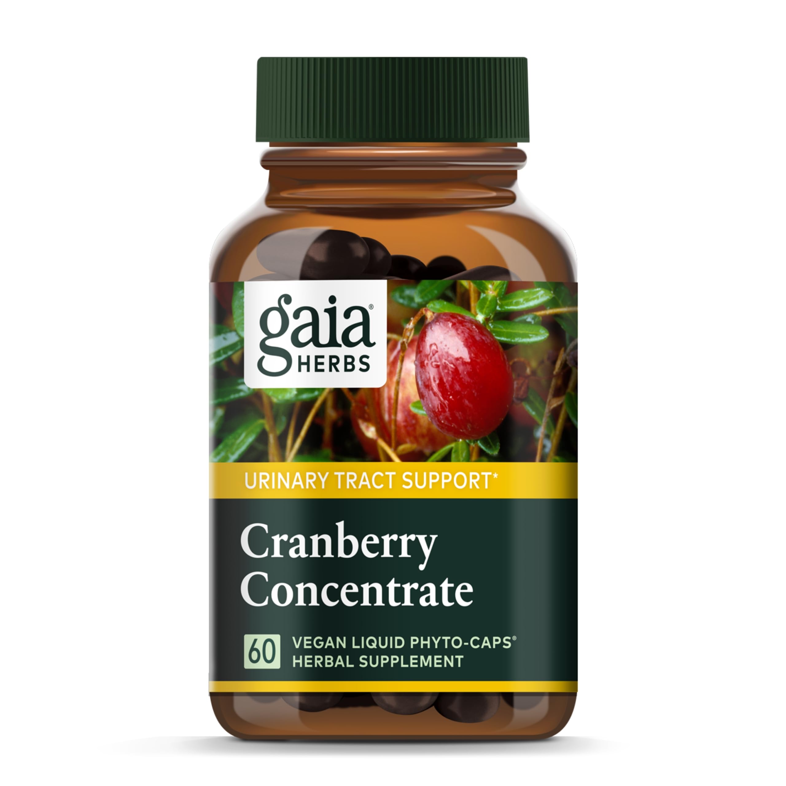Foto 1 | Suplemento Gaia Herbs Concentrado De Arándanos, 60 Cápsulas Veganas - Venta Internacional.
