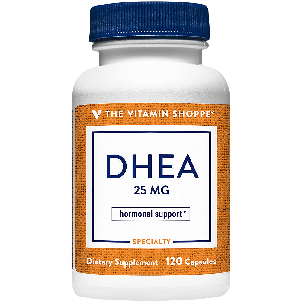 Foto 2 pulgar | Complemente El Soporte Hormonal De 25 Mg De Dhea De Vitamin Shoppe - Venta Internacional.