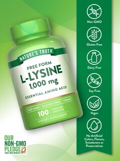 Foto 3 | Suplemento Nature's Truth L Lisina 1000 Mg 100 Comprimidos - Venta Internacional.