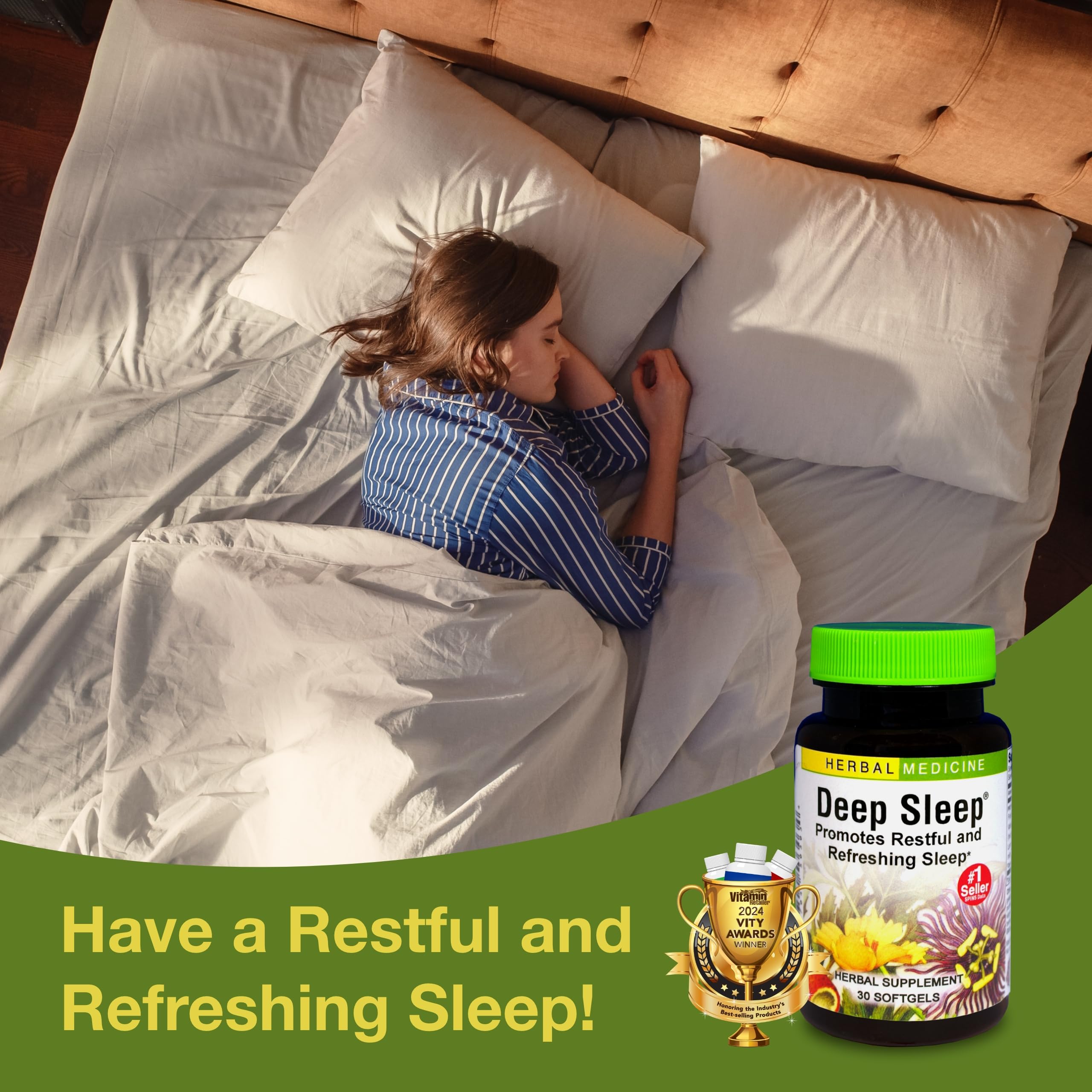 Foto 3 | Suplemento De Apoyo Para Dormir, Hierbas, Etc. Cápsulas Blandas Para Dormir Profundamente - Venta Internacional.