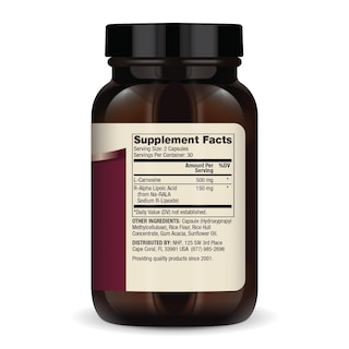 Foto 2 | Complemente La L-carnosina Del Dr. Mercola Con R-ala 500 Mg 60 Cápsulas - Venta Internacional.