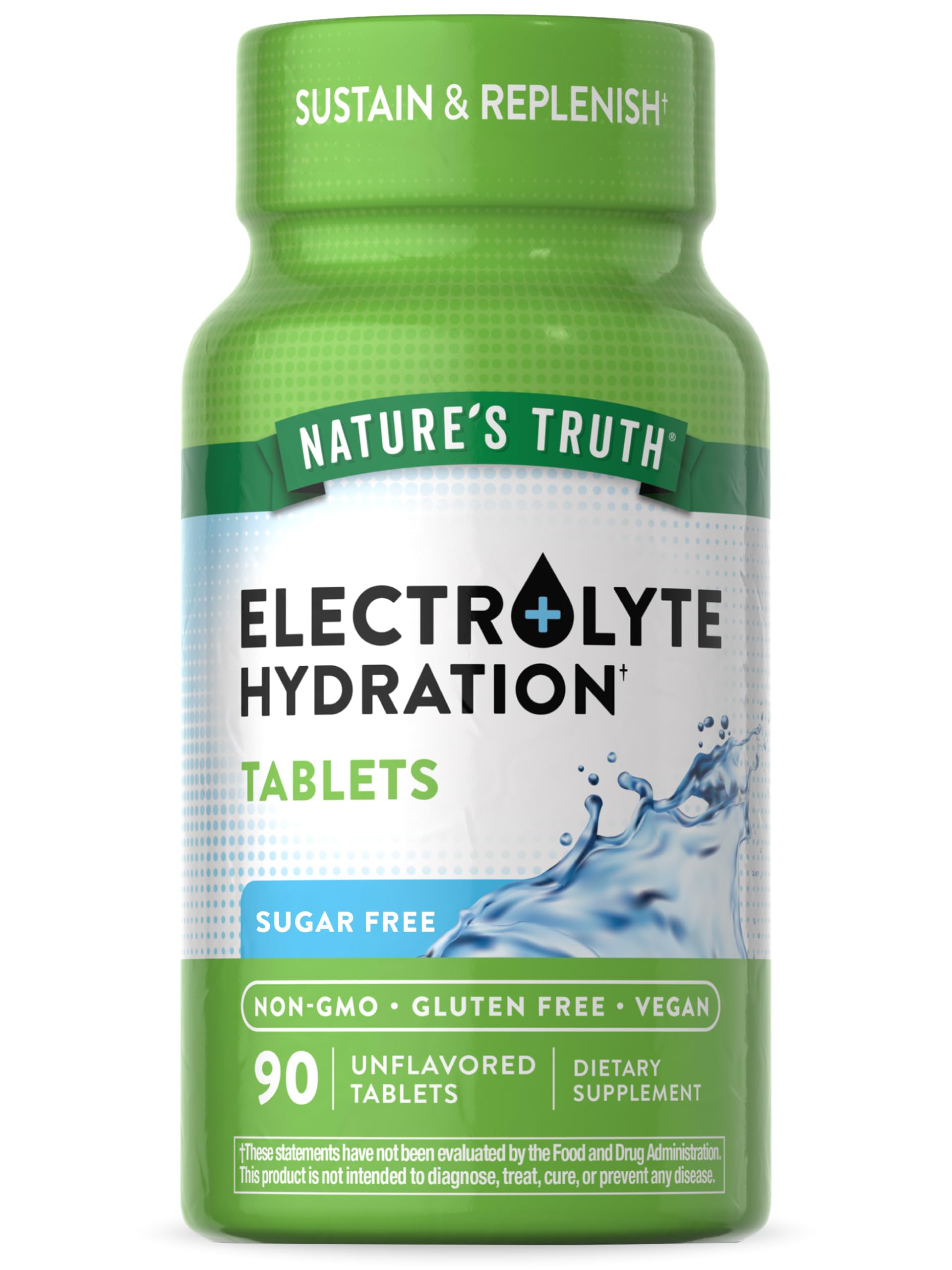 Foto 2 pulgar | Tabletas Electrolíticas Nature's Truth, 90 Unidades, Veganas, Sin Ogm - Venta Internacional.