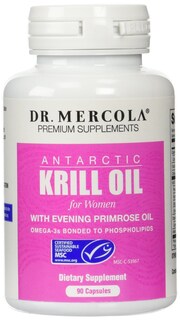 Foto 1 | Suplemento Dr. Mercola De Aceite De Krill Antártico Para Mujer, 90 Cápsulas - Venta Internacional.