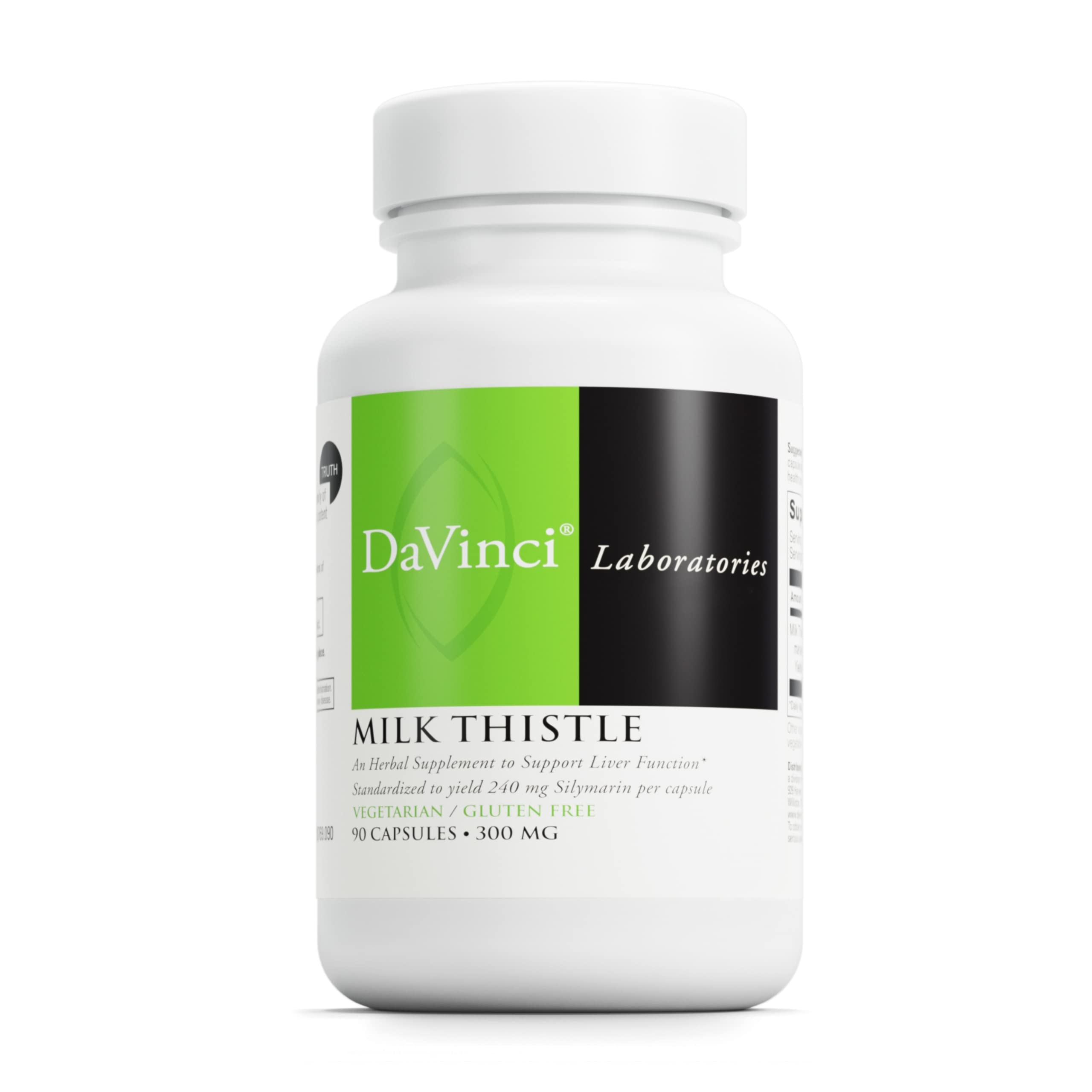 Foto 1 | Suplemento Alimenticio Davinci Labs Milk Thistle 90 Cápsulas Vegetarianas - Venta Internacional