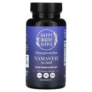 Foto 3 | Sleep Aid Happy Healthy Hippie Namastay En La Cama, 60 Cápsulas - Venta Internacional.
