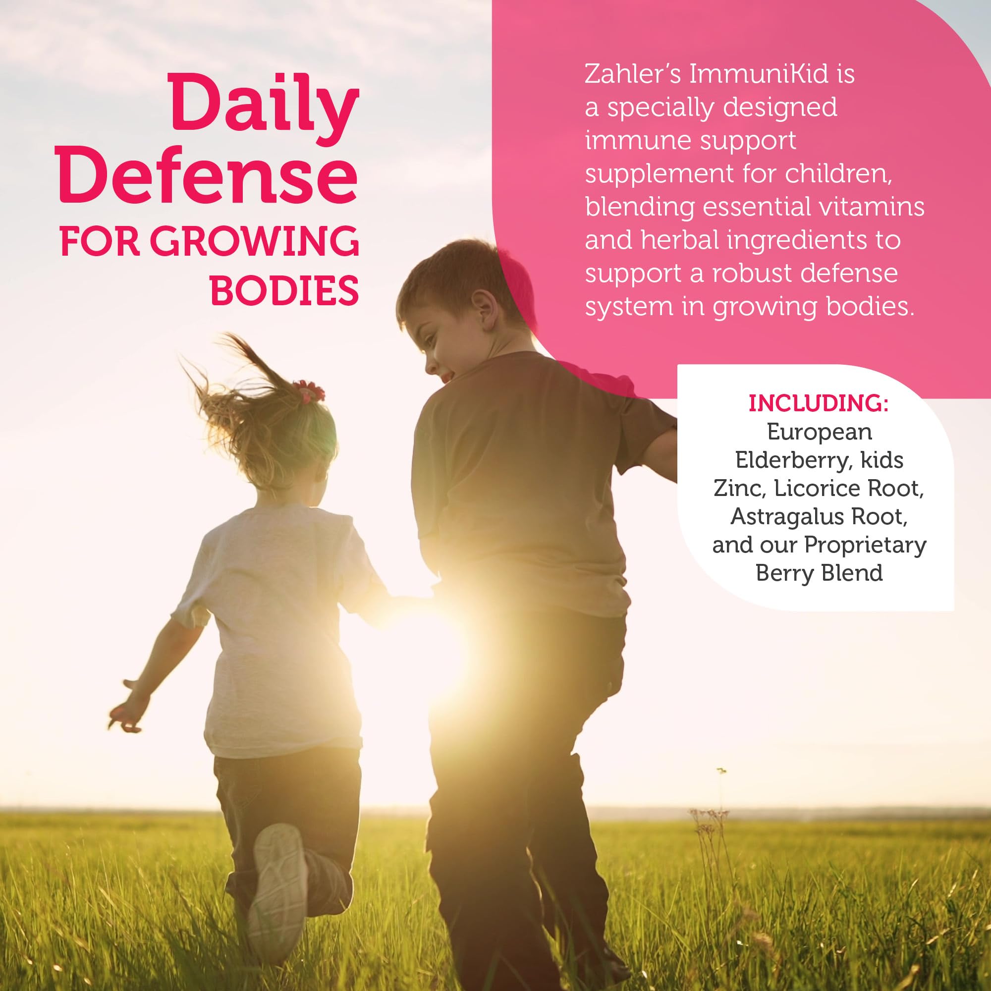 Foto 4 pulgar | Suplemento Zahler Immune Support Kids 4+ Years 60 Comprimidos - Venta Internacional.