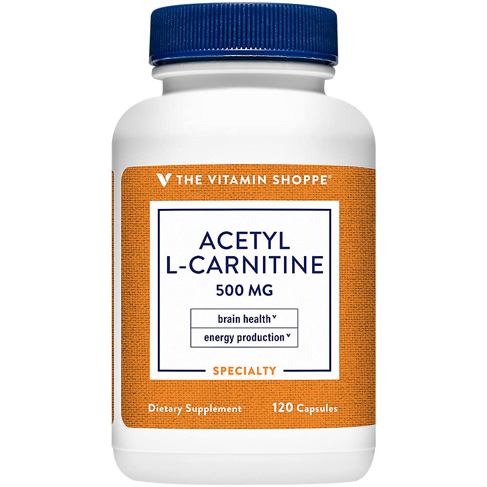 Foto 2 pulgar | Complement The Vitamin Shoppe Acetil-l-carnitina 500 Mg 120 Cápsulas - Venta Internacional.