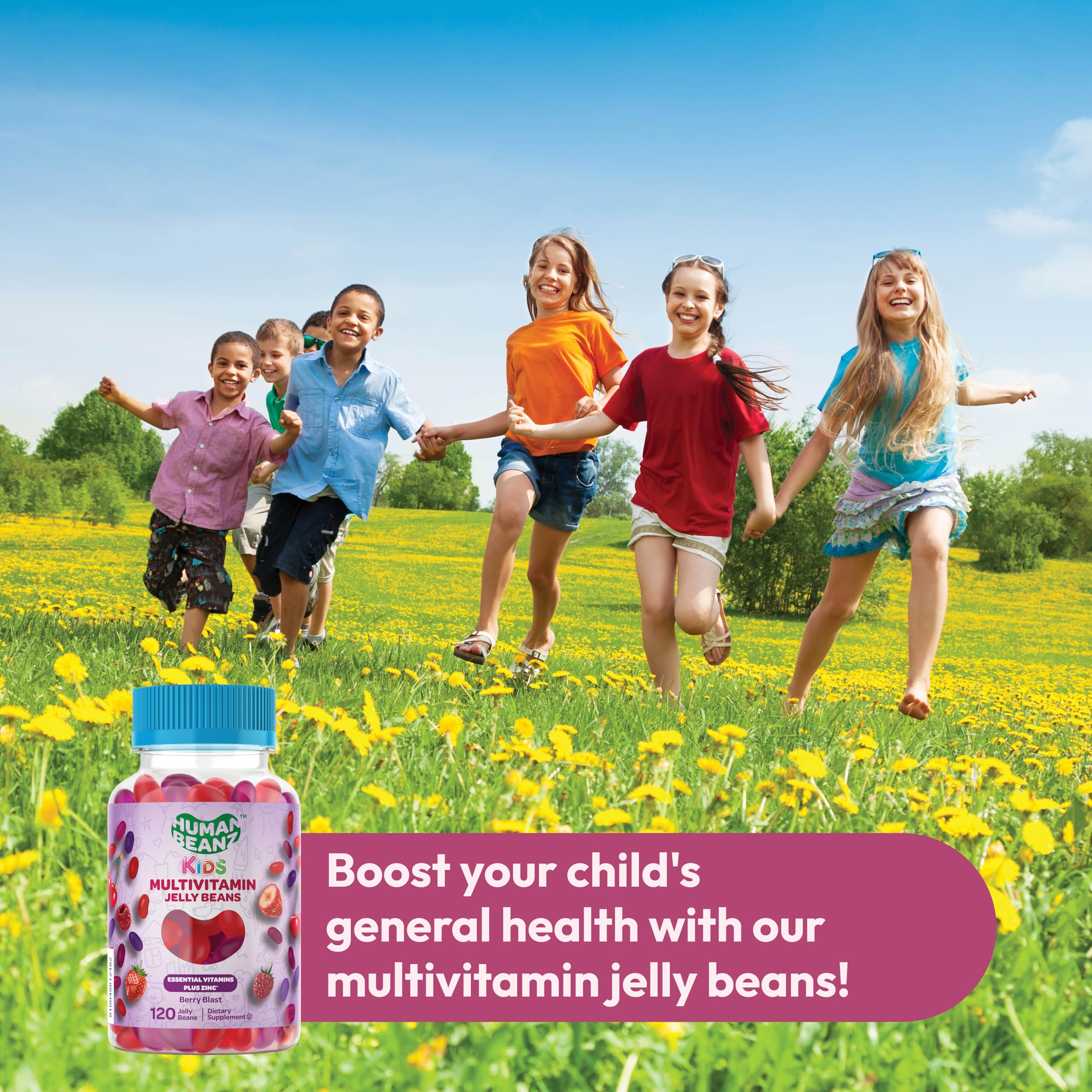 Foto 6 pulgar | Suplemento Multivitamínico Human Beanz, Gomitas De Gelatina Para Niños - Venta Internacional.