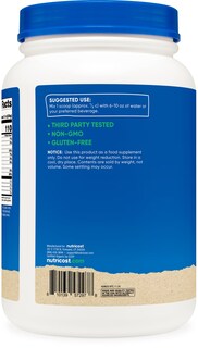 Foto 4 | Proteína En Polvo Nutricost Organic Whey French Vanilla 2 Kg - Venta Internacional.