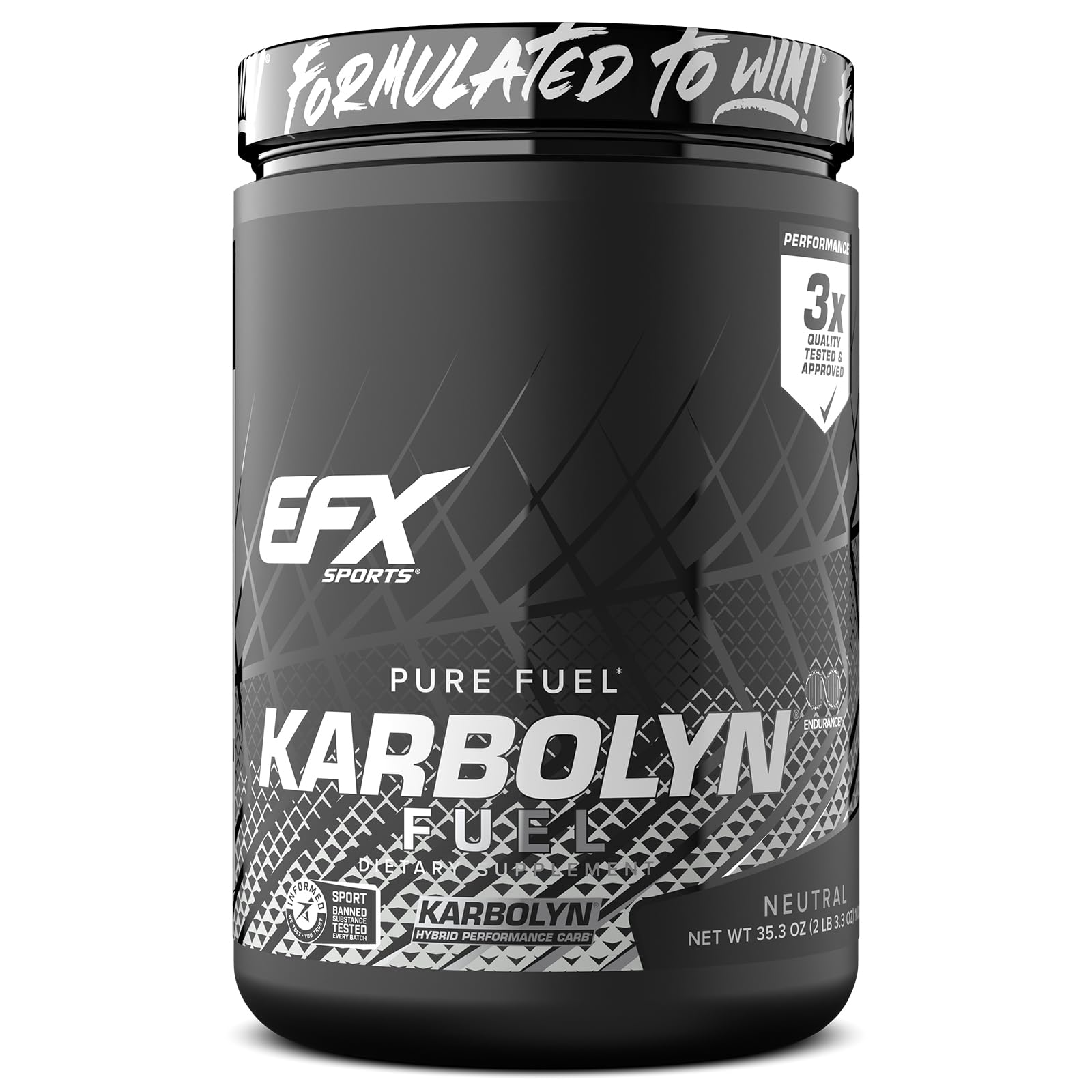 Foto 1 | Carbohidratos En Polvo Efx Sports Karbolyn Fuel, 20 Porciones - Venta Internacional.
