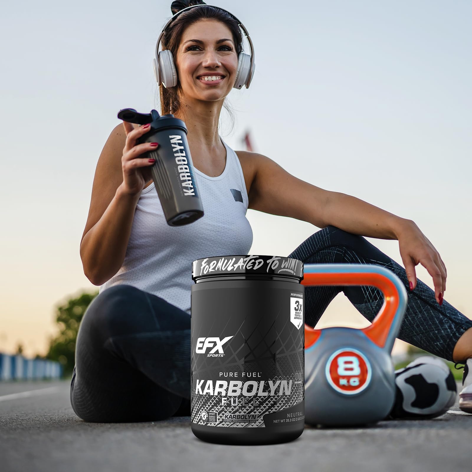 Foto 8 pulgar | Carbohidratos En Polvo Efx Sports Karbolyn Fuel, 20 Porciones - Venta Internacional.