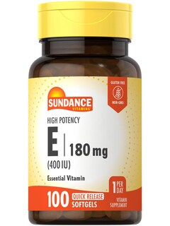 Foto 1 | Suplemento De Vitamina E De Sundance, 180 Mg (400 Ui), 100 Cápsulas Blandas - Venta Internacional.