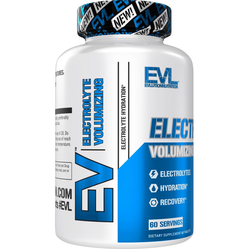 Foto 5 pulgar | Tabletas De Hidratación Electrolítica Evlution Nutrition 60 Porciones - Venta Internacional.