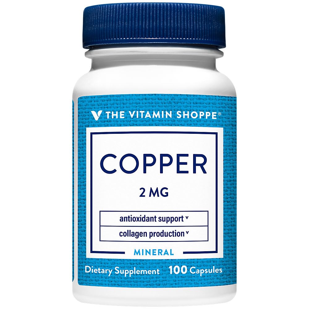 Foto 6 | Suplemento The Vitamin Shoppe Copper 2 Mg (gluconato De Cobre) - Venta Internacional.