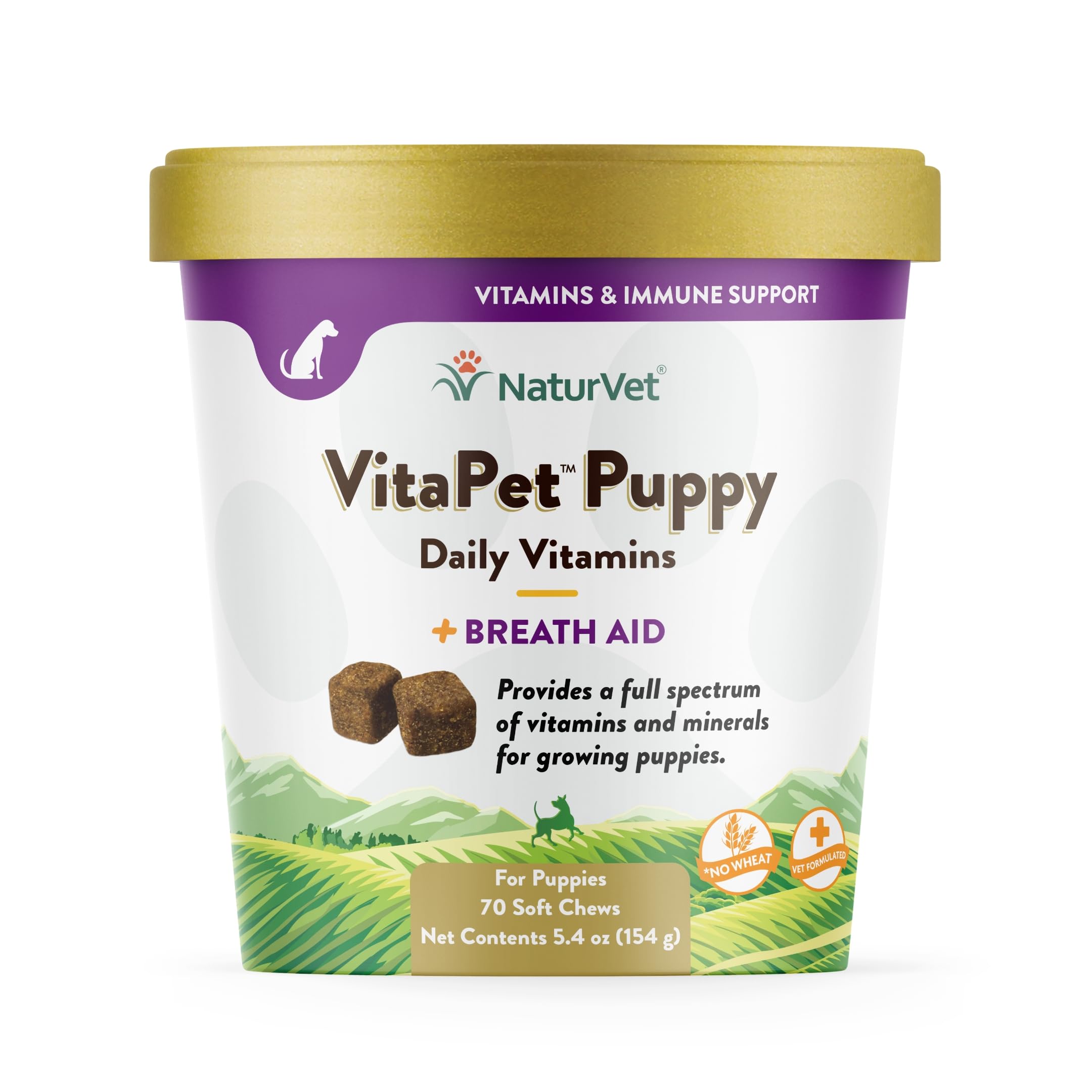 Foto 2 pulgar | Vitaminas Para Perros Naturvet Vitapet Puppy Daily 70 Soft Chews - Venta Internacional.